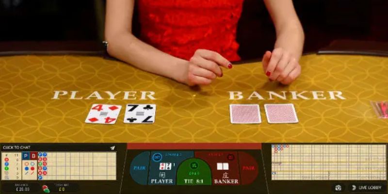 Quy tắc rút bài chi tiết trong Baccarat Xin88