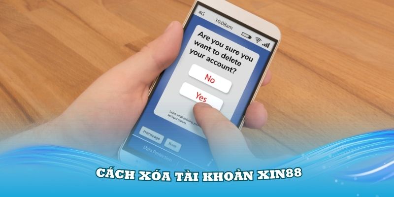 cách xóa tài khoản Xin88